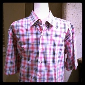 Peter Millar Plaid Woven Shirt 🎉HOST PICK🎉